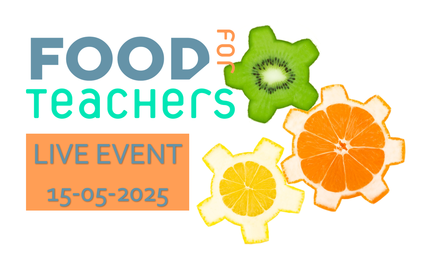 afbeelding: voor Food for Teachers LIVE event